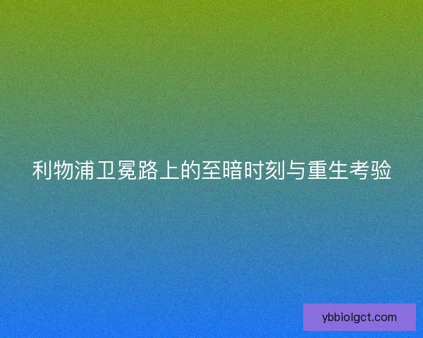 利物浦卫冕路上的至暗时刻与重生考验